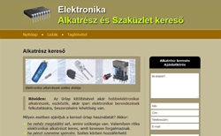 elektronikai alkatrész