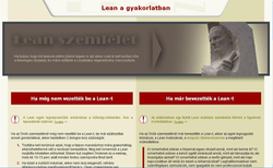 Lean Folyamatfejlesztés Szoftver